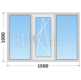 Окно железное AL-790
